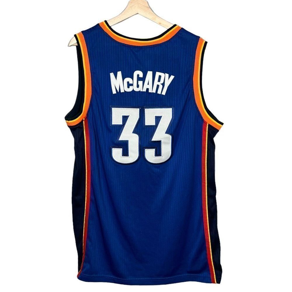 Adidas Oklahoma City Thunder Mitch McGary #33 Basketball Jersey Size 52